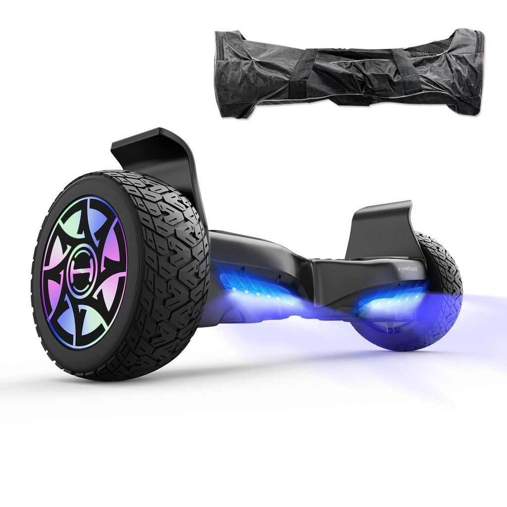 H8 8.5" Off Road Hoverboard with Bluetooth Music and LED Lights - Self Balancing System