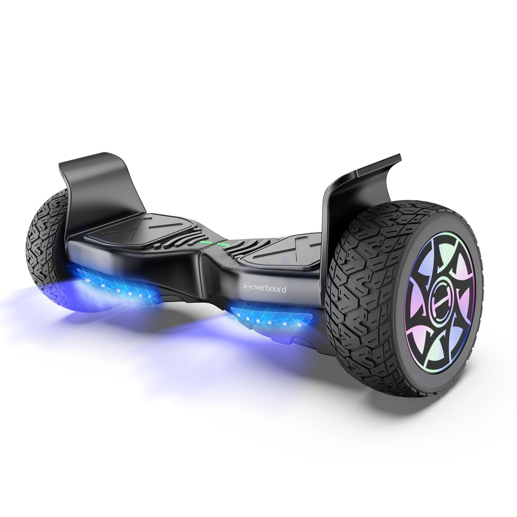H8 8.5" Off Road Hoverboard with Bluetooth Music and LED Lights - Self Balancing System