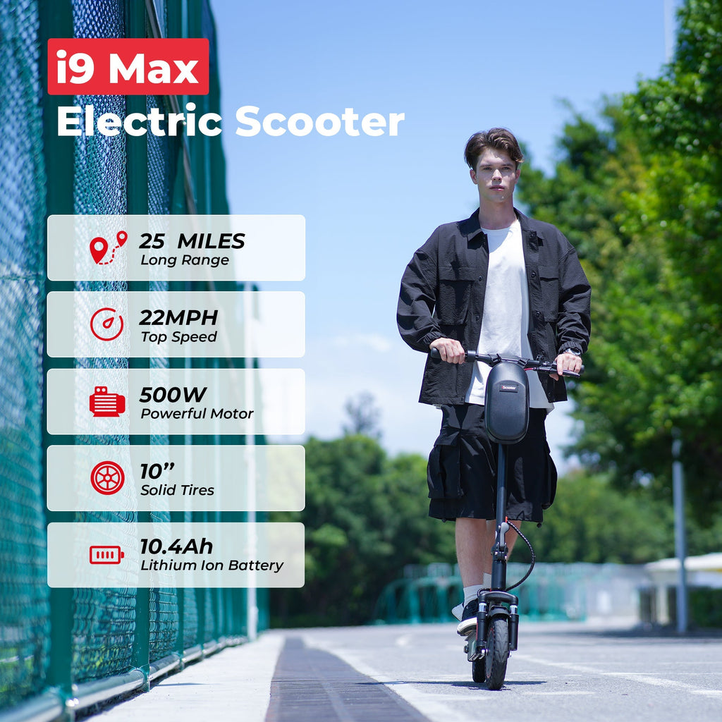 iScooter i9Max 500W Commuting Electric Scooter