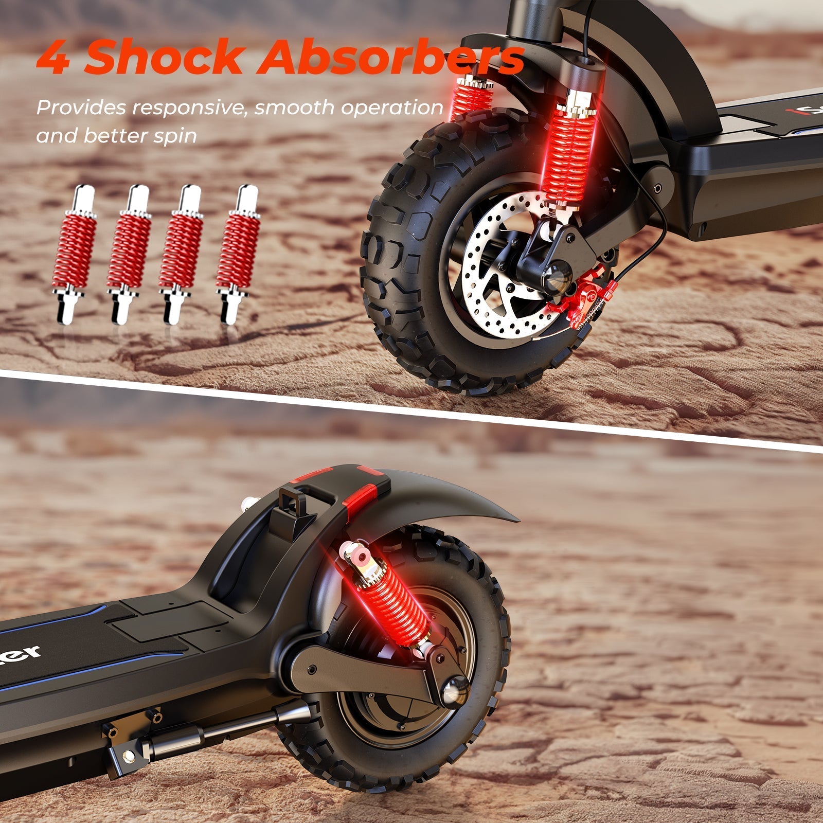 iScooter iX-Series 1200W Off Road Electric Scooter