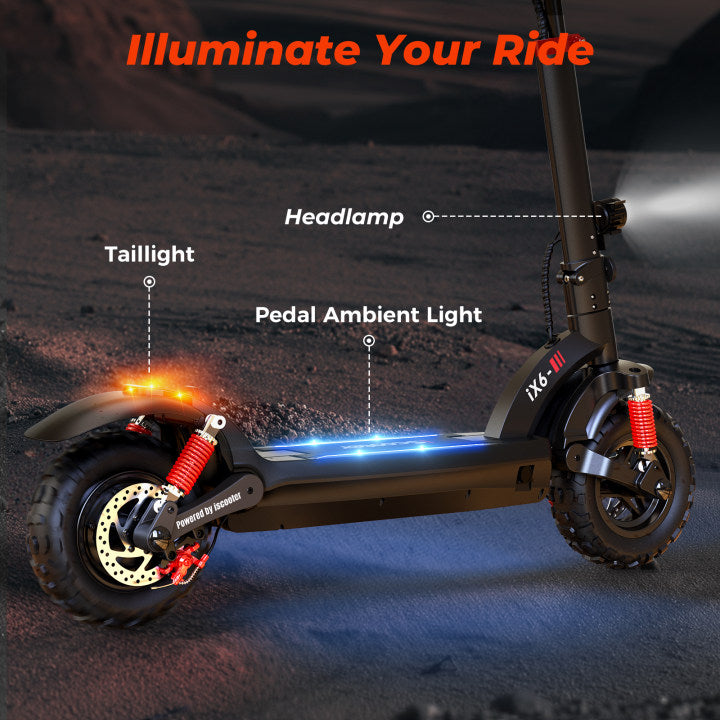 iScooter iX-Series 1200W Off Road Electric Scooter